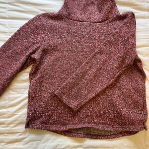 Avalanche Women's Burgundy Cowl Neck Sweater